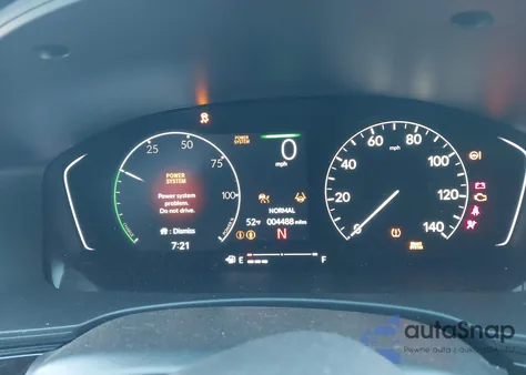 2025 Honda Civic Hybrid Sport/Sport Touring from USA, damaged, VIN 2HGFE4F84SH352949